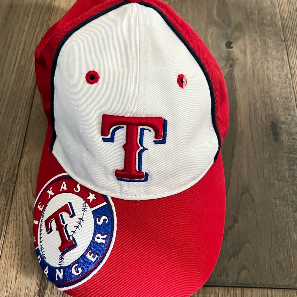 New Era Kids Cap - Texas Rangers Red, White, and Blue